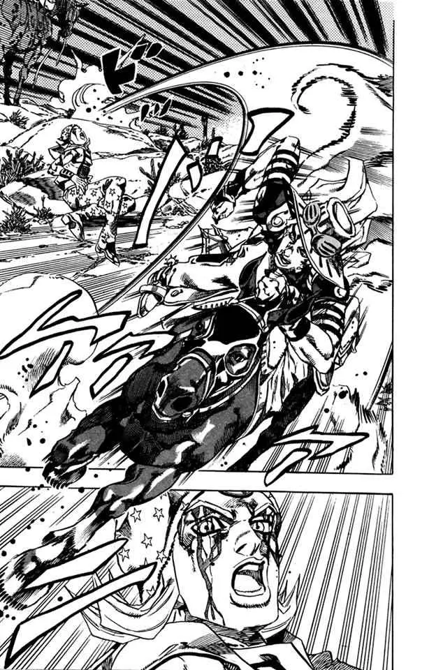 JoJo’s Bizarre Adventure – Parte 7: Steel Ball Run capítulo 14, página 21