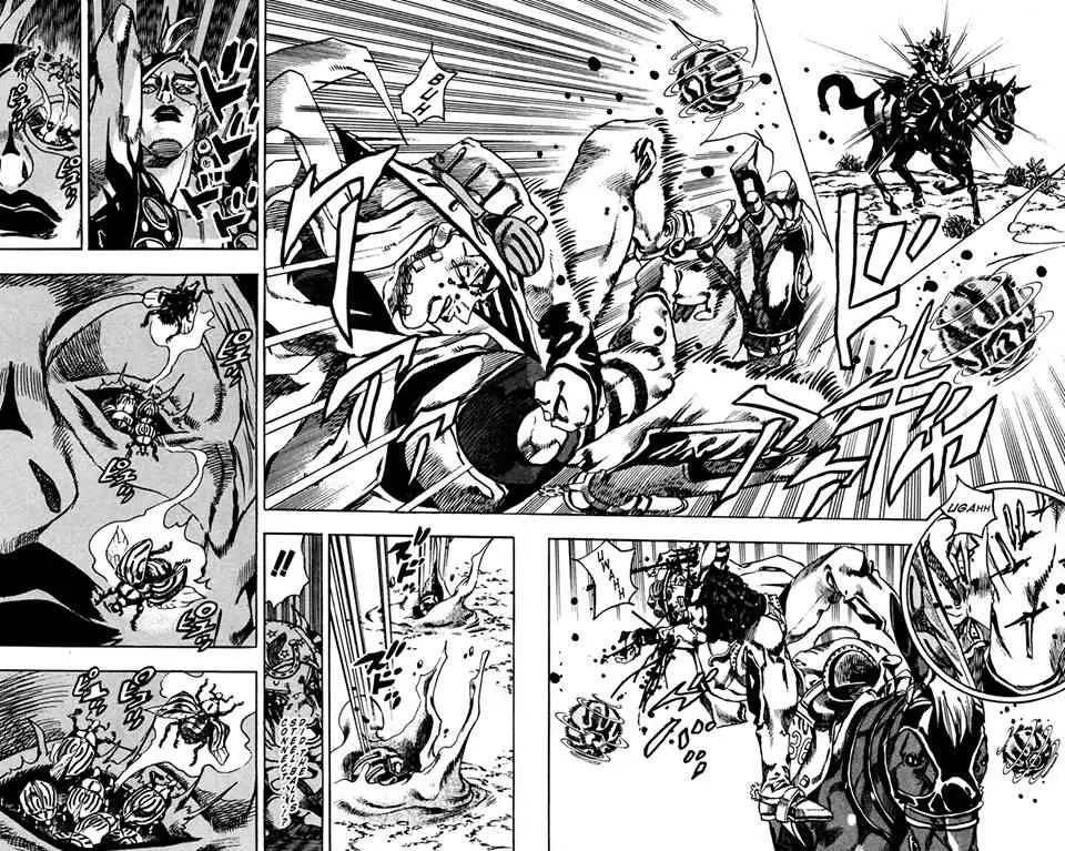 JoJo’s Bizarre Adventure – Parte 7: Steel Ball Run capítulo 14, página 24