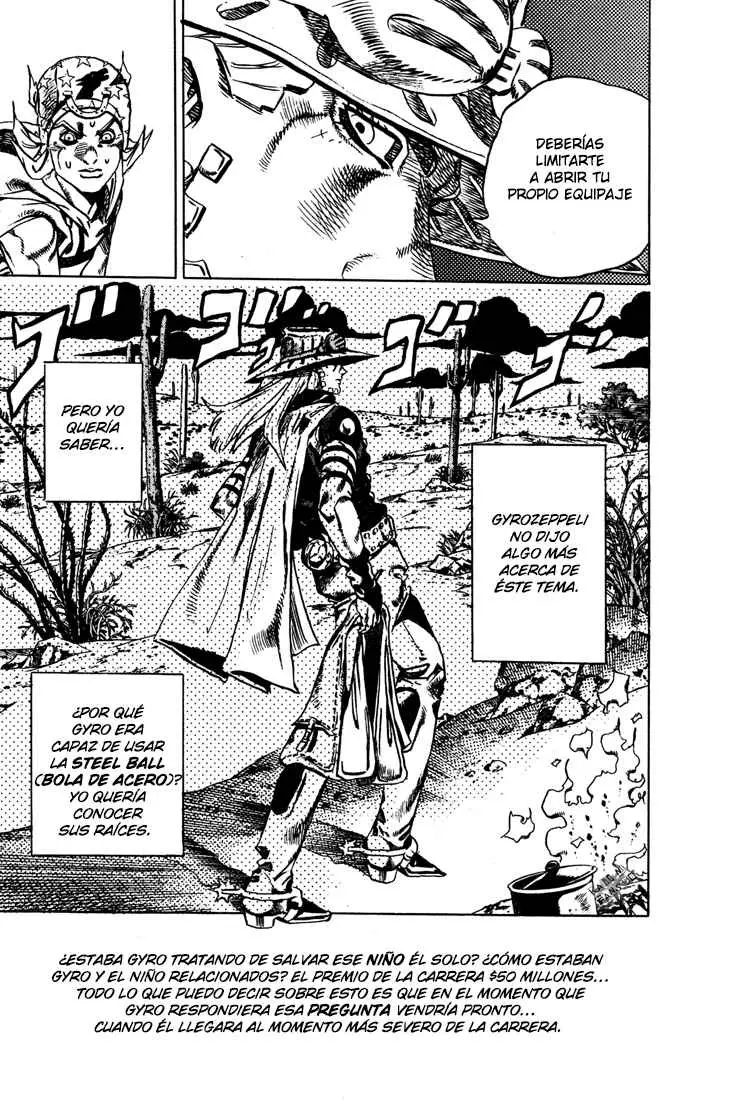 JoJo’s Bizarre Adventure – Parte 7: Steel Ball Run capítulo 15, página 14