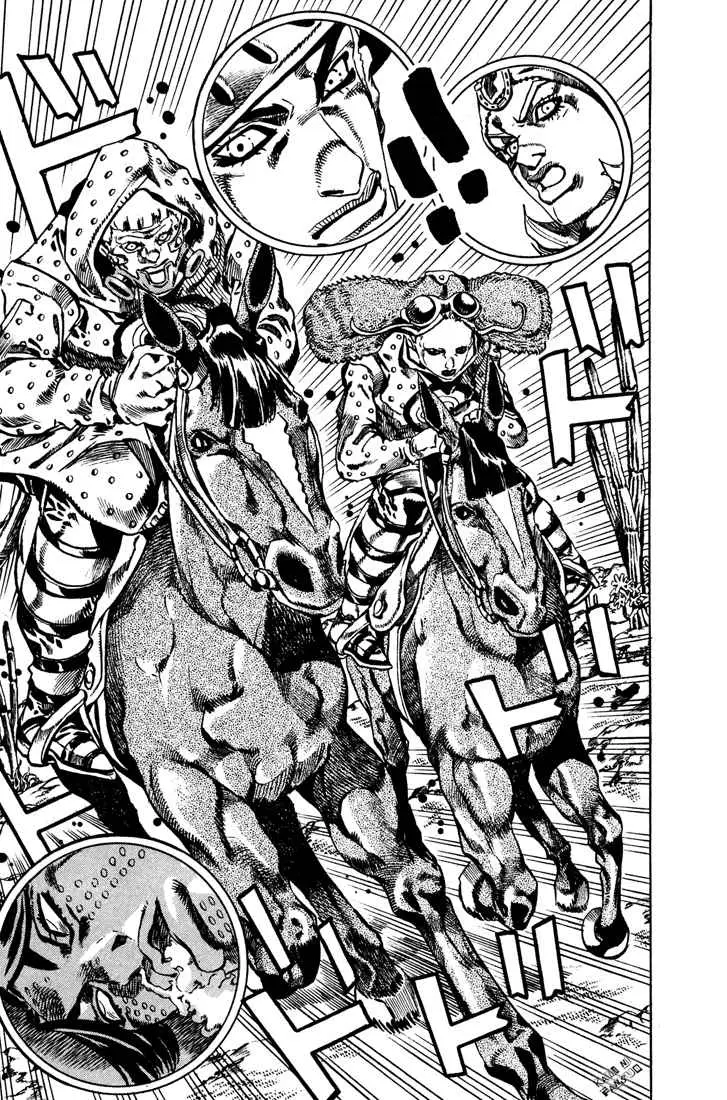JoJo’s Bizarre Adventure – Parte 7: Steel Ball Run capítulo 15, página 27