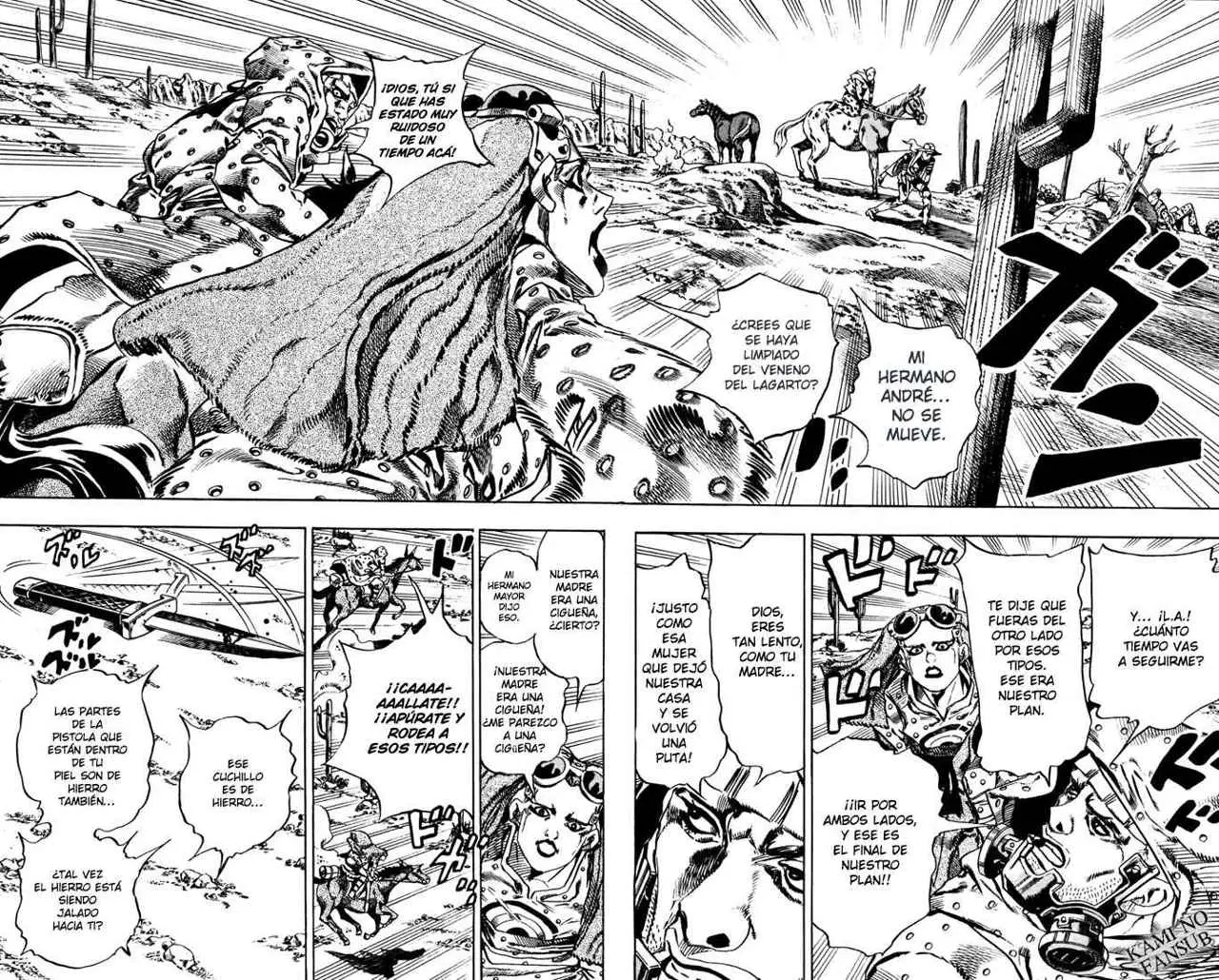 JoJo’s Bizarre Adventure – Parte 7: Steel Ball Run capítulo 16, página 10