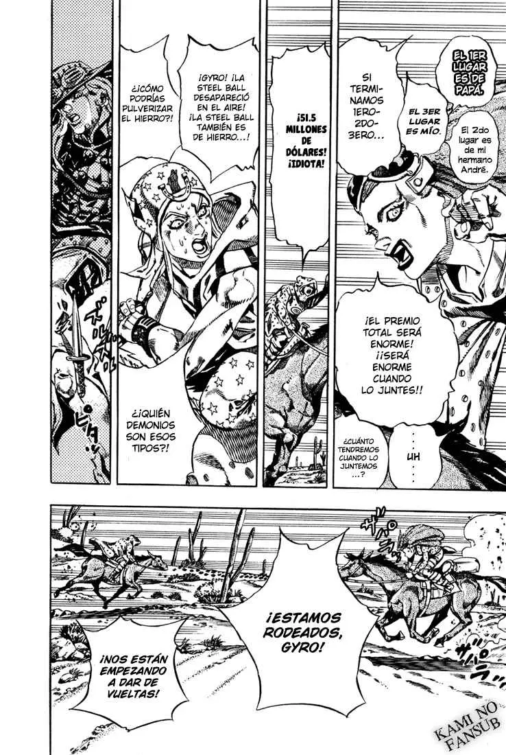 JoJo’s Bizarre Adventure – Parte 7: Steel Ball Run capítulo 16, página 15