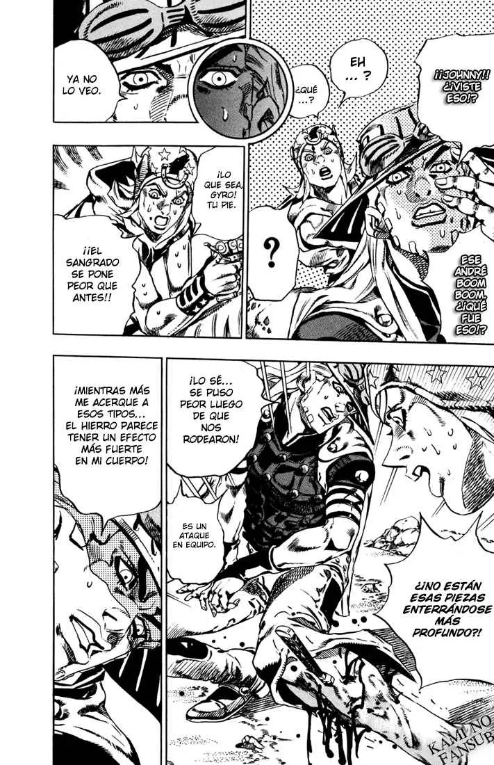 JoJo’s Bizarre Adventure – Parte 7: Steel Ball Run capítulo 16, página 18