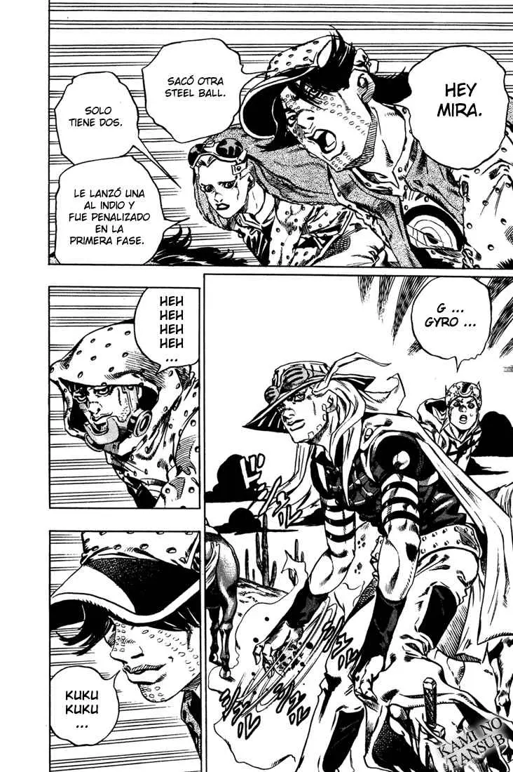 JoJo’s Bizarre Adventure – Parte 7: Steel Ball Run capítulo 16, página 22