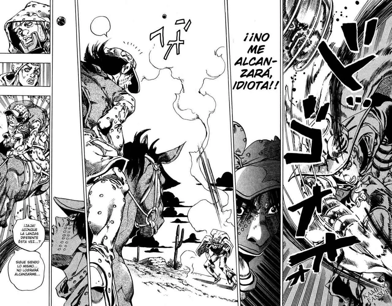 JoJo’s Bizarre Adventure – Parte 7: Steel Ball Run capítulo 16, página 24