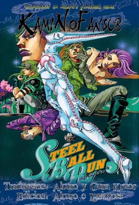 JoJo’s Bizarre Adventure – Parte 7: Steel Ball Run capítulo 17, página 1