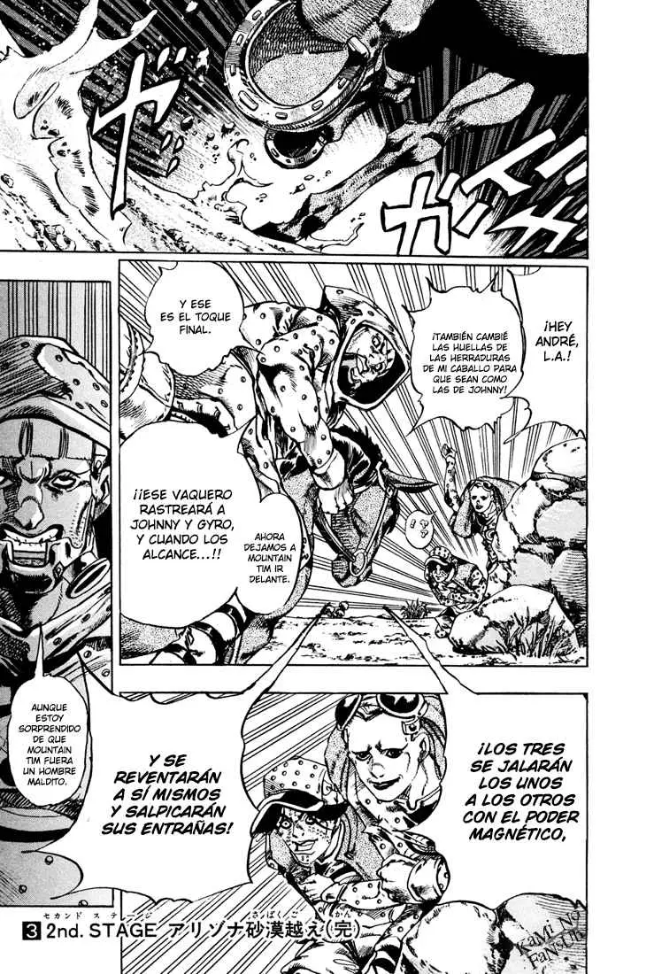 JoJo’s Bizarre Adventure – Parte 7: Steel Ball Run capítulo 17, página 30