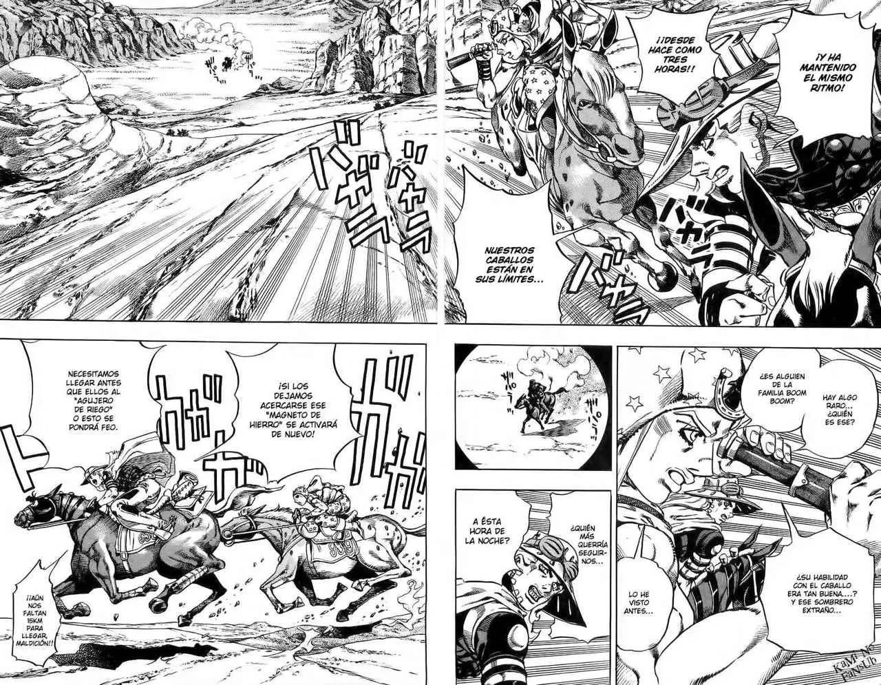 JoJo’s Bizarre Adventure – Parte 7: Steel Ball Run capítulo 18, página 6