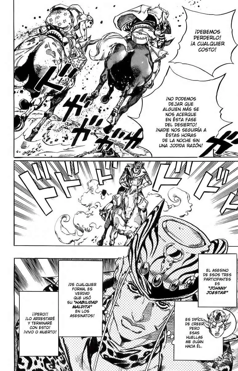 JoJo’s Bizarre Adventure – Parte 7: Steel Ball Run capítulo 18, página 9