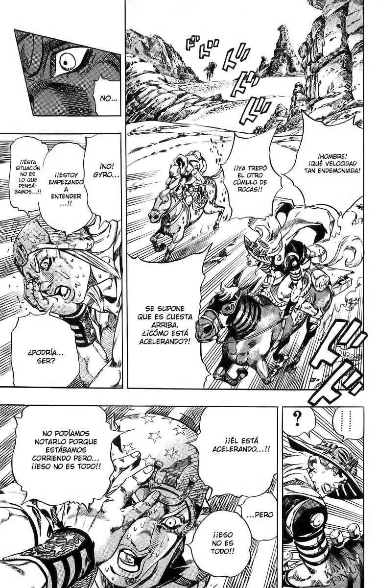 JoJo’s Bizarre Adventure – Parte 7: Steel Ball Run capítulo 18, página 10