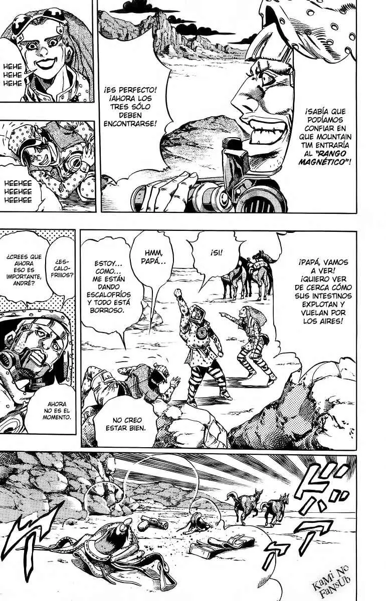 JoJo’s Bizarre Adventure – Parte 7: Steel Ball Run capítulo 18, página 14
