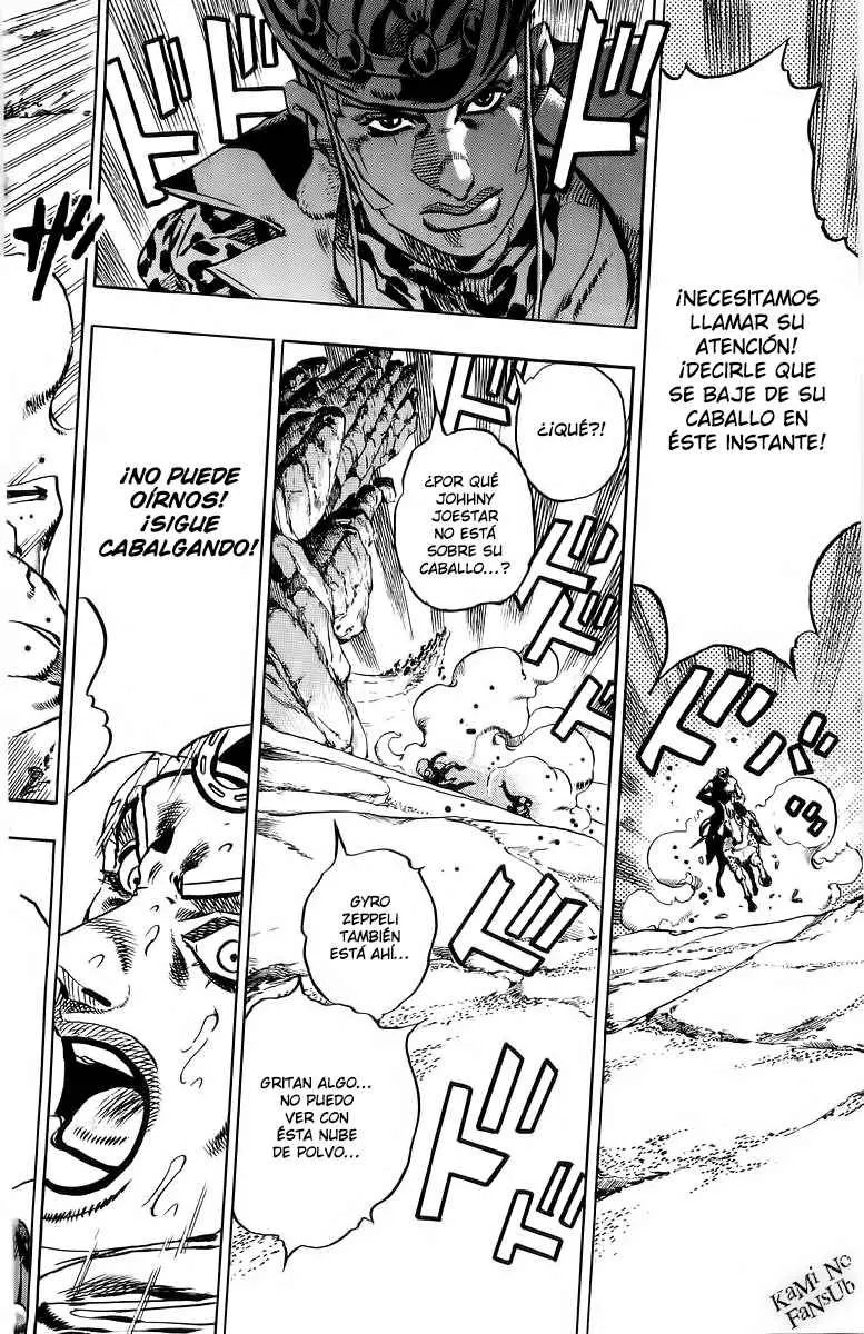 JoJo’s Bizarre Adventure – Parte 7: Steel Ball Run capítulo 18, página 21