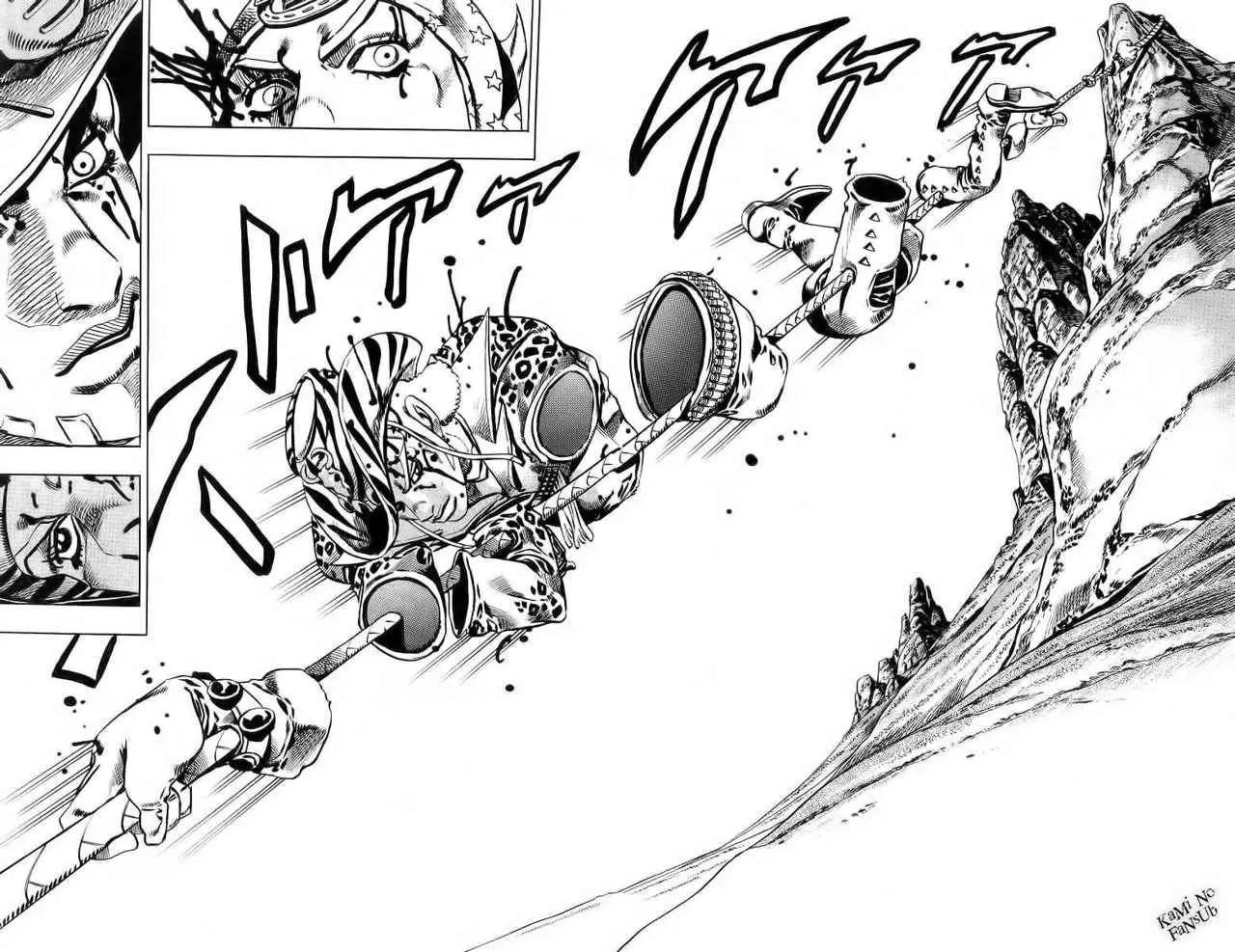 JoJo’s Bizarre Adventure – Parte 7: Steel Ball Run capítulo 18, página 31