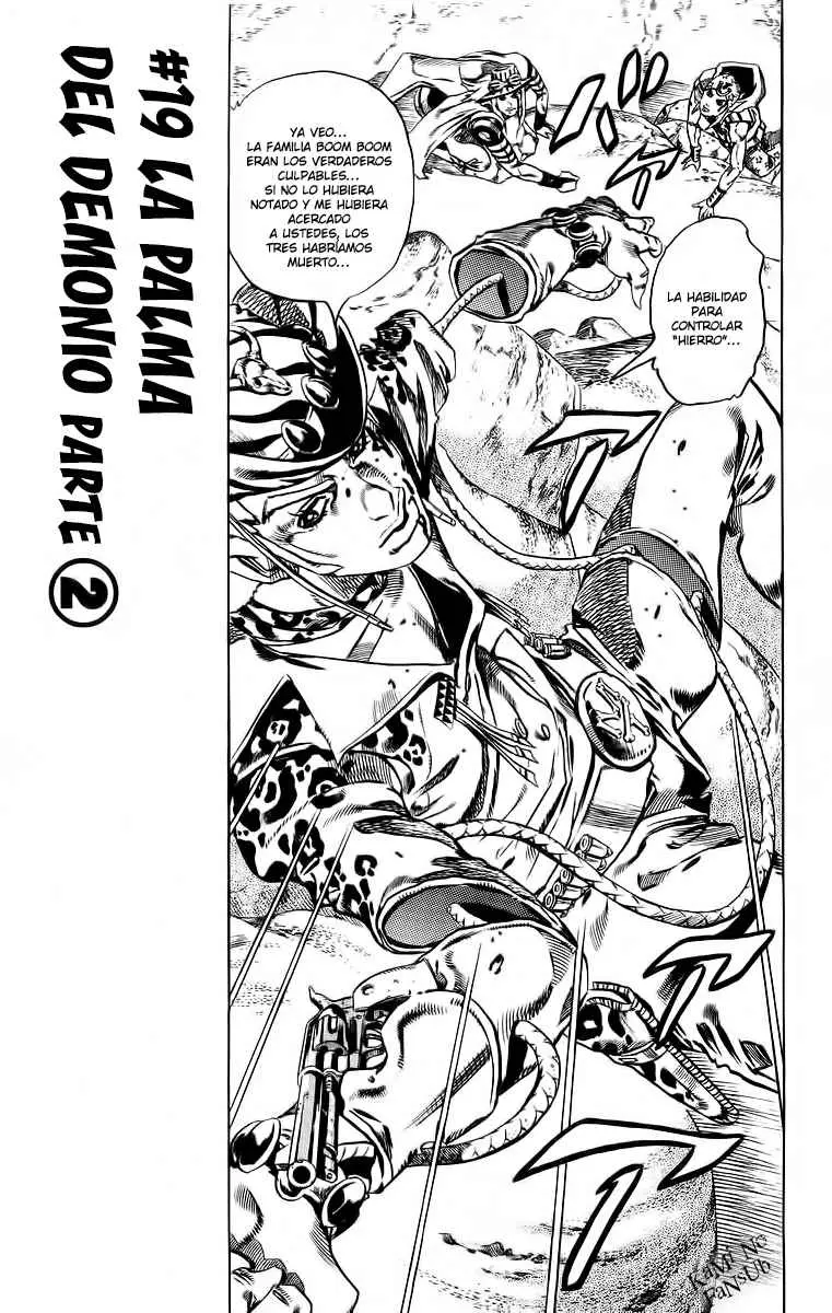 JoJo’s Bizarre Adventure – Parte 7: Steel Ball Run capítulo 19, página 2