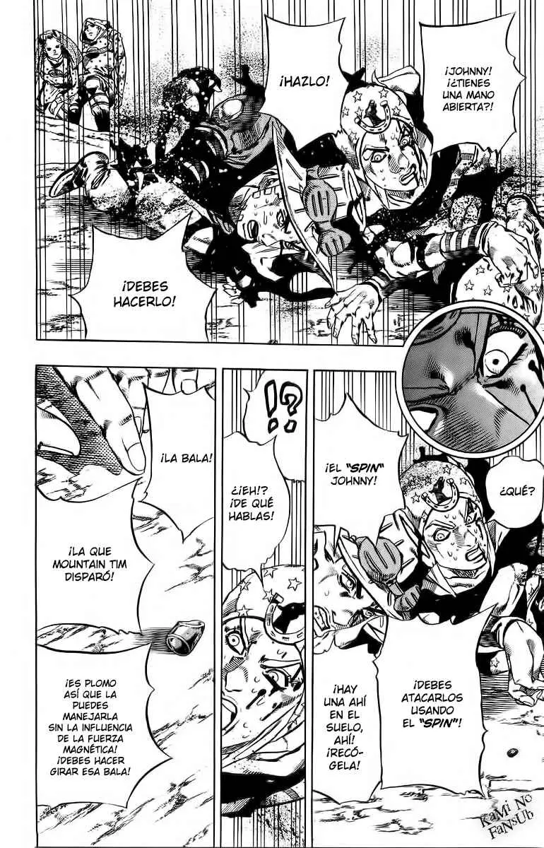 JoJo’s Bizarre Adventure – Parte 7: Steel Ball Run capítulo 19, página 17