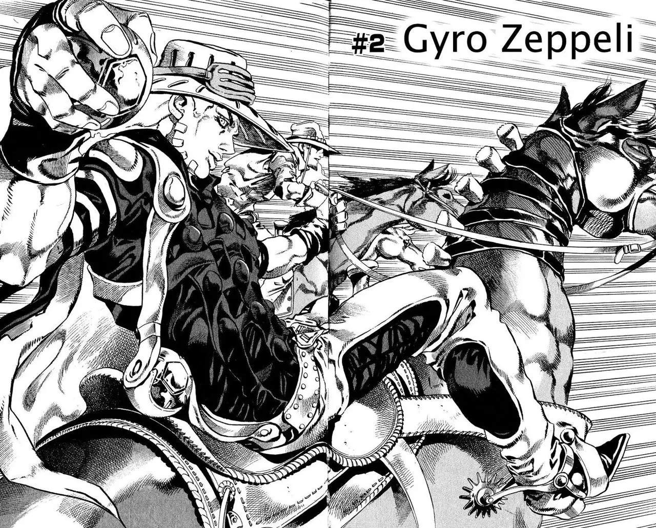 JoJo’s Bizarre Adventure – Parte 7: Steel Ball Run capítulo 2, página 4
