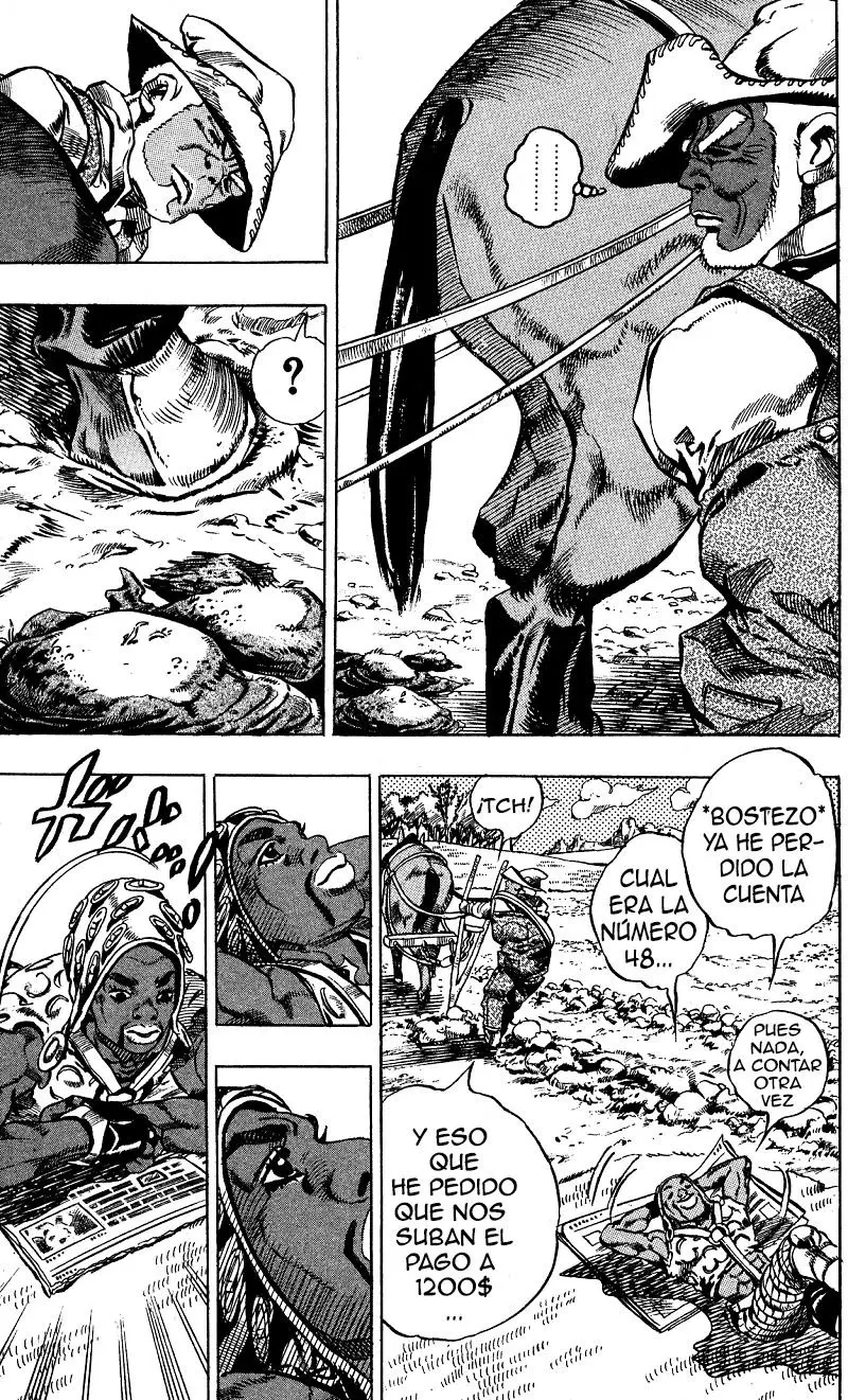 JoJo’s Bizarre Adventure – Parte 7: Steel Ball Run capítulo 2, página 8