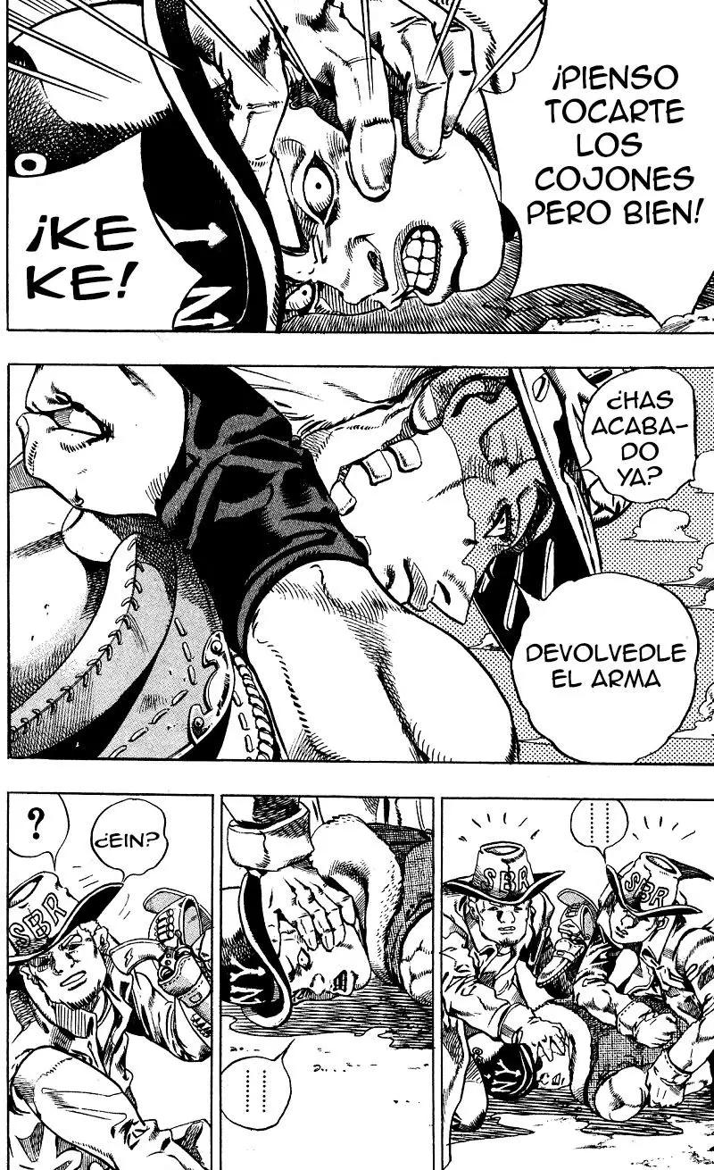 JoJo’s Bizarre Adventure – Parte 7: Steel Ball Run capítulo 2, página 16