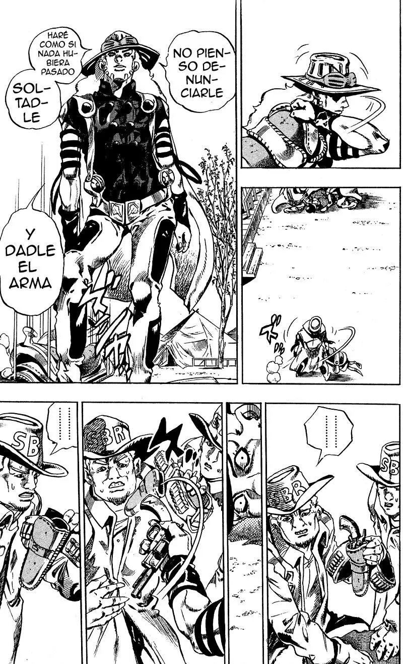 JoJo’s Bizarre Adventure – Parte 7: Steel Ball Run capítulo 2, página 17