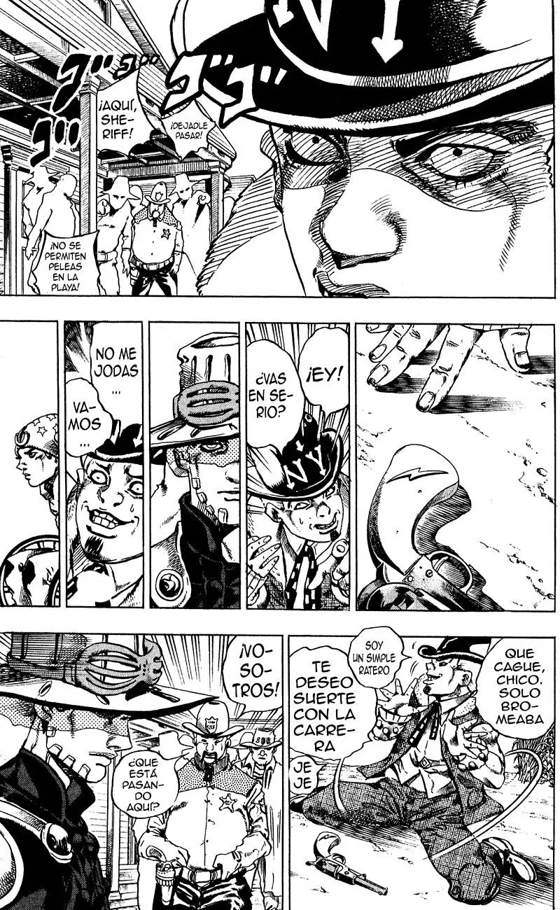 JoJo’s Bizarre Adventure – Parte 7: Steel Ball Run capítulo 2, página 20