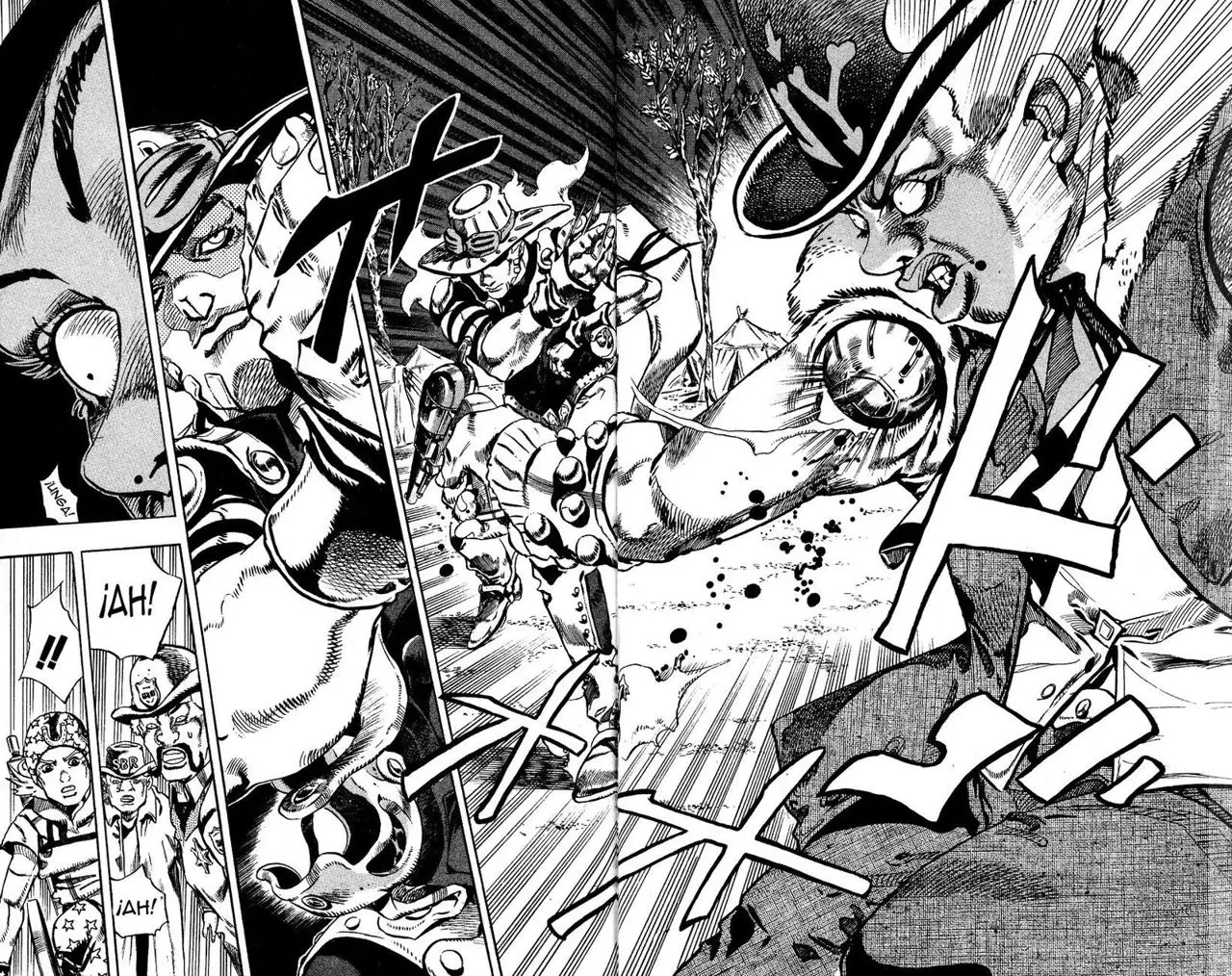 JoJo’s Bizarre Adventure – Parte 7: Steel Ball Run capítulo 2, página 21