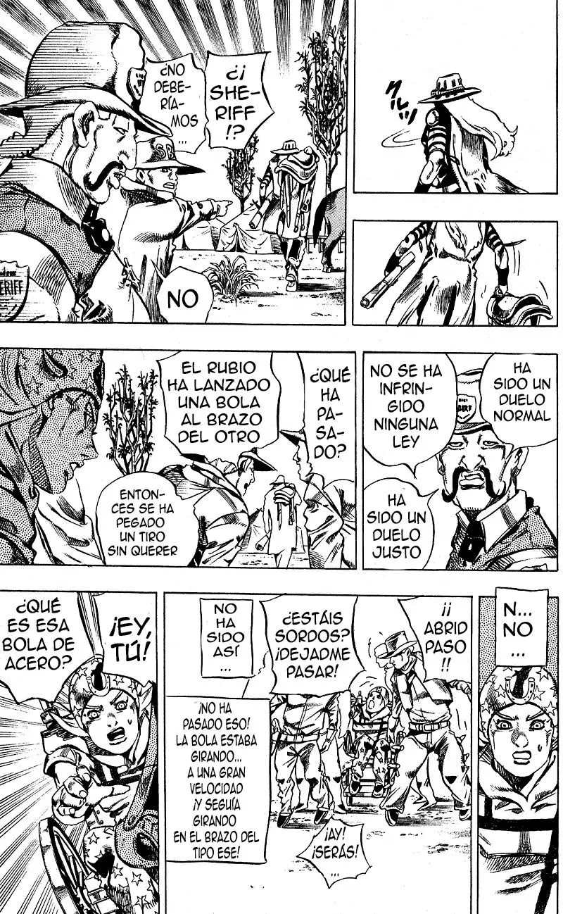 JoJo’s Bizarre Adventure – Parte 7: Steel Ball Run capítulo 2, página 27