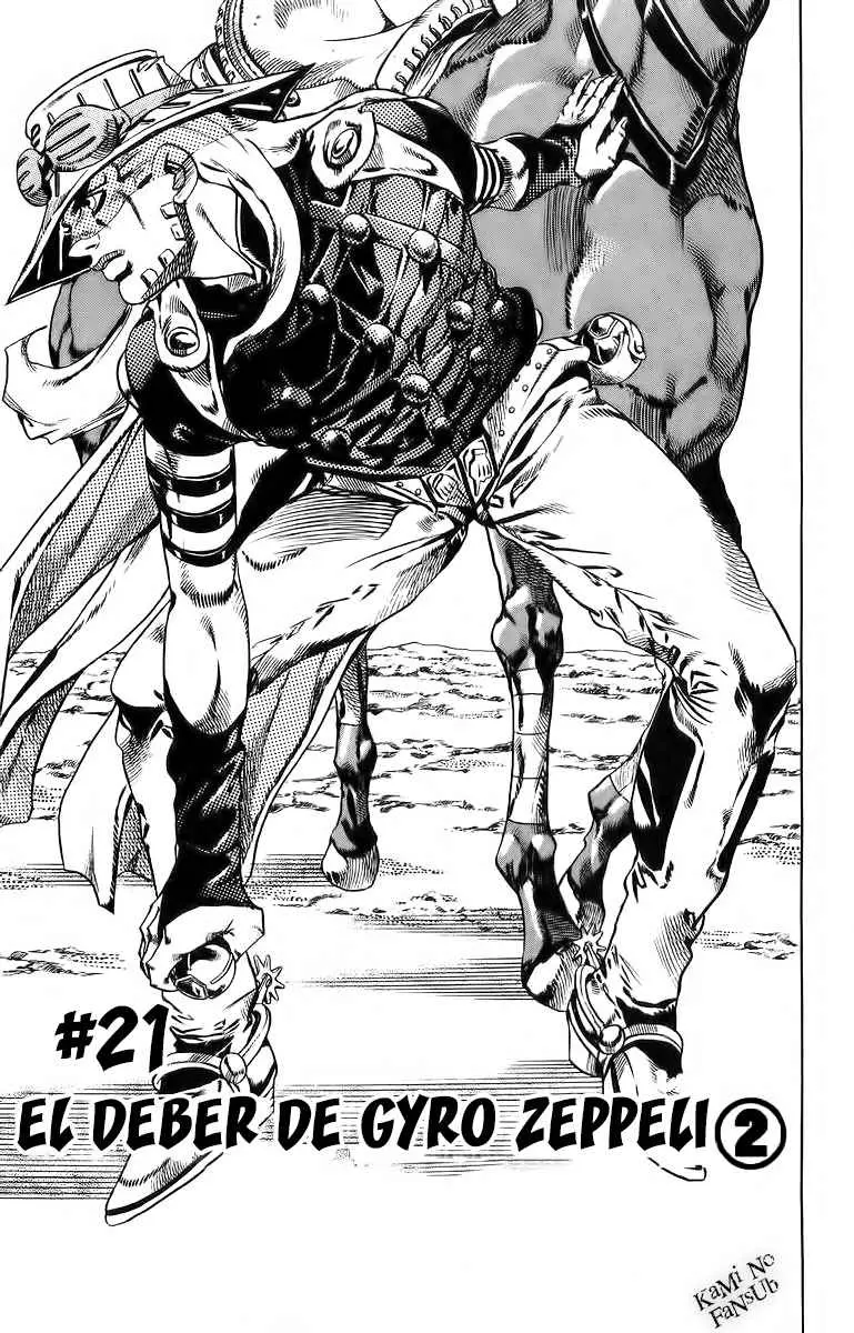 JoJo’s Bizarre Adventure – Parte 7: Steel Ball Run capítulo 21, página 2