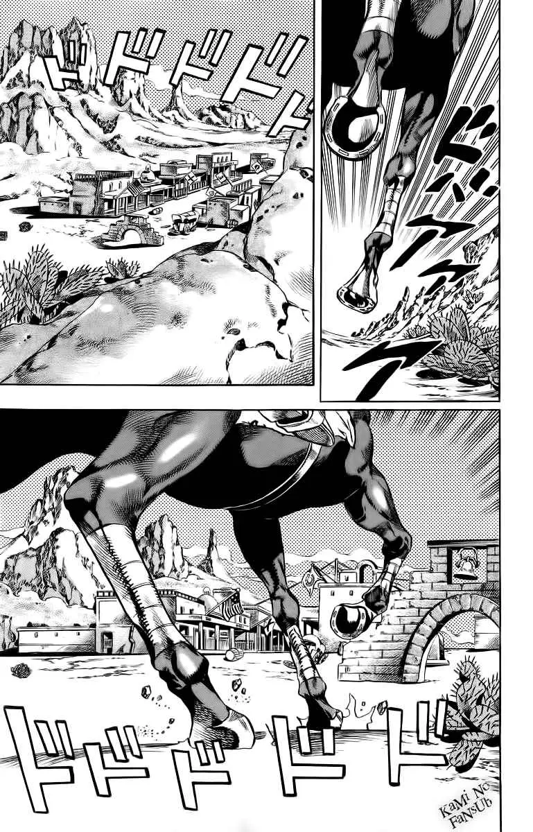 JoJo’s Bizarre Adventure – Parte 7: Steel Ball Run capítulo 21, página 18