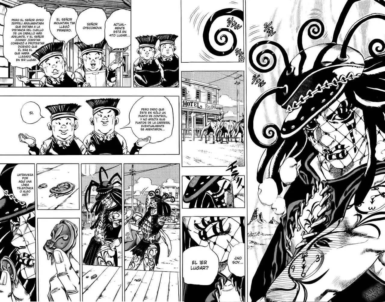 JoJo’s Bizarre Adventure – Parte 7: Steel Ball Run capítulo 21, página 20