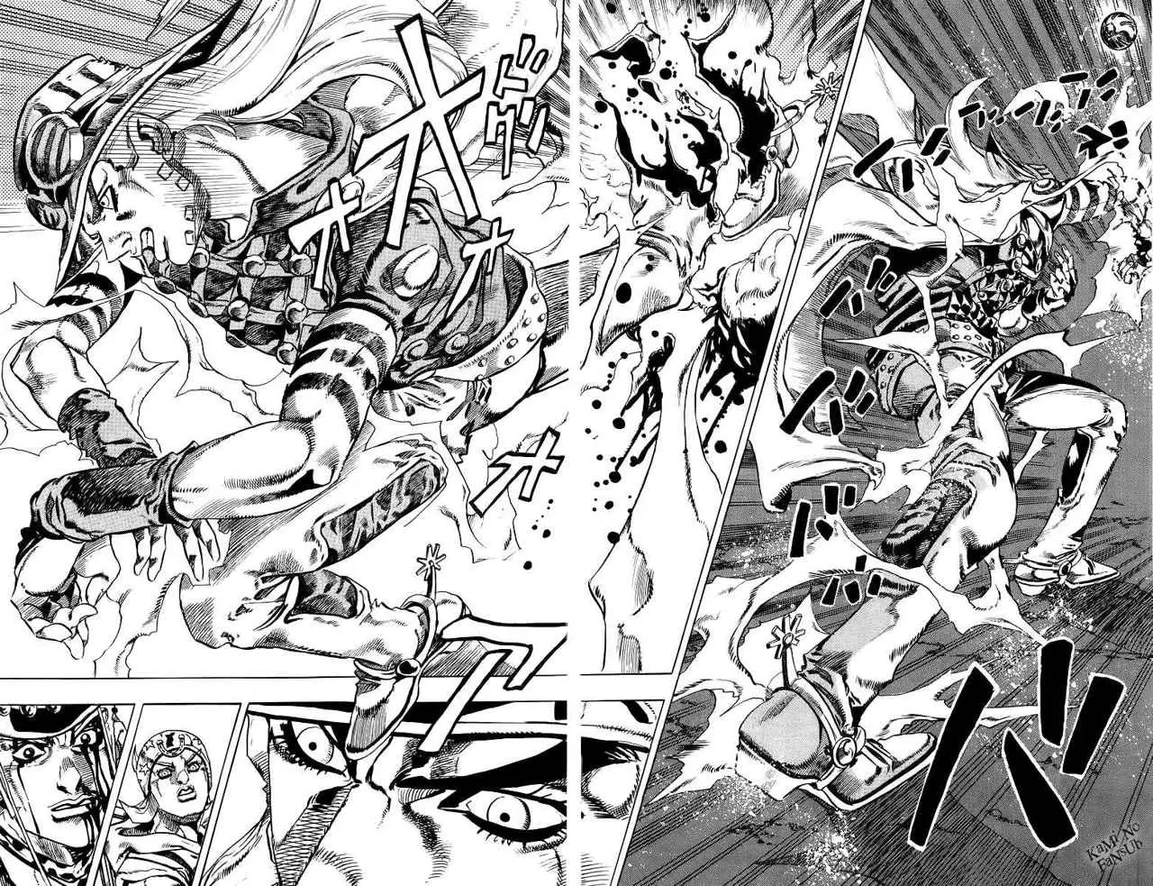 JoJo’s Bizarre Adventure – Parte 7: Steel Ball Run capítulo 22, página 35