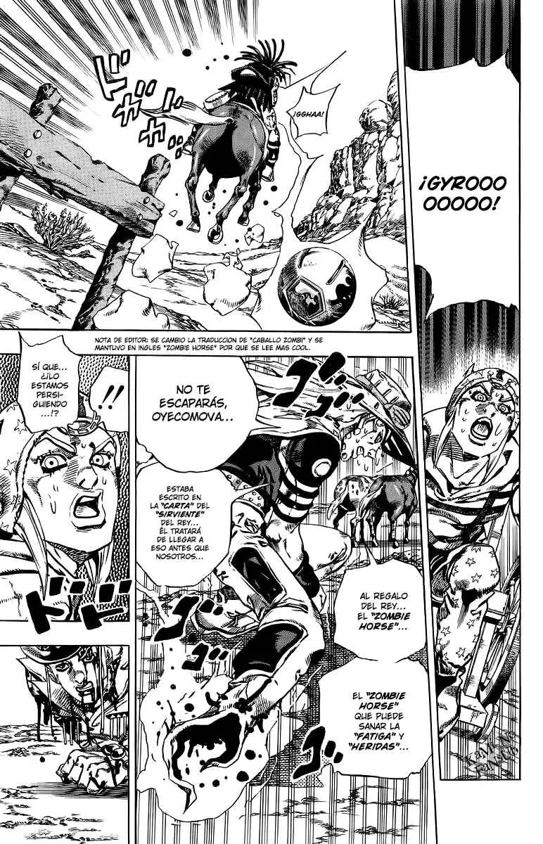 JoJo’s Bizarre Adventure – Parte 7: Steel Ball Run capítulo 22, página 37