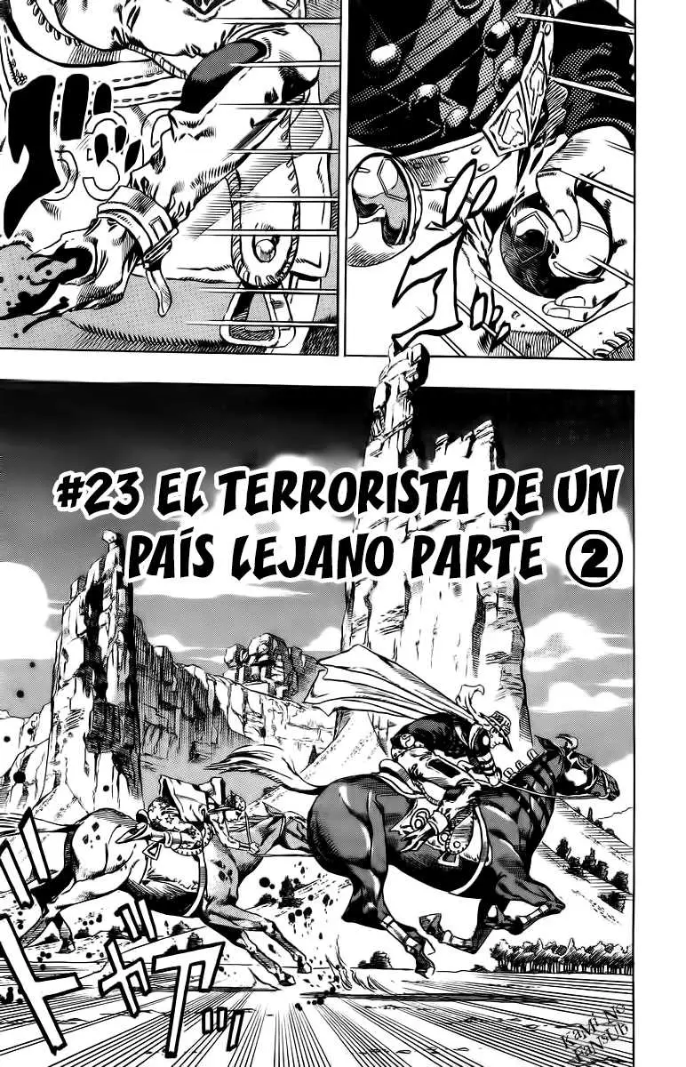 JoJo’s Bizarre Adventure – Parte 7: Steel Ball Run capítulo 23, página 2