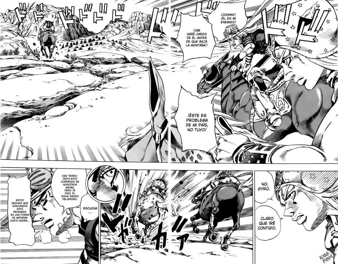 JoJo’s Bizarre Adventure – Parte 7: Steel Ball Run capítulo 23, página 3