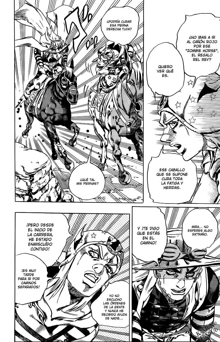 JoJo’s Bizarre Adventure – Parte 7: Steel Ball Run capítulo 23, página 4