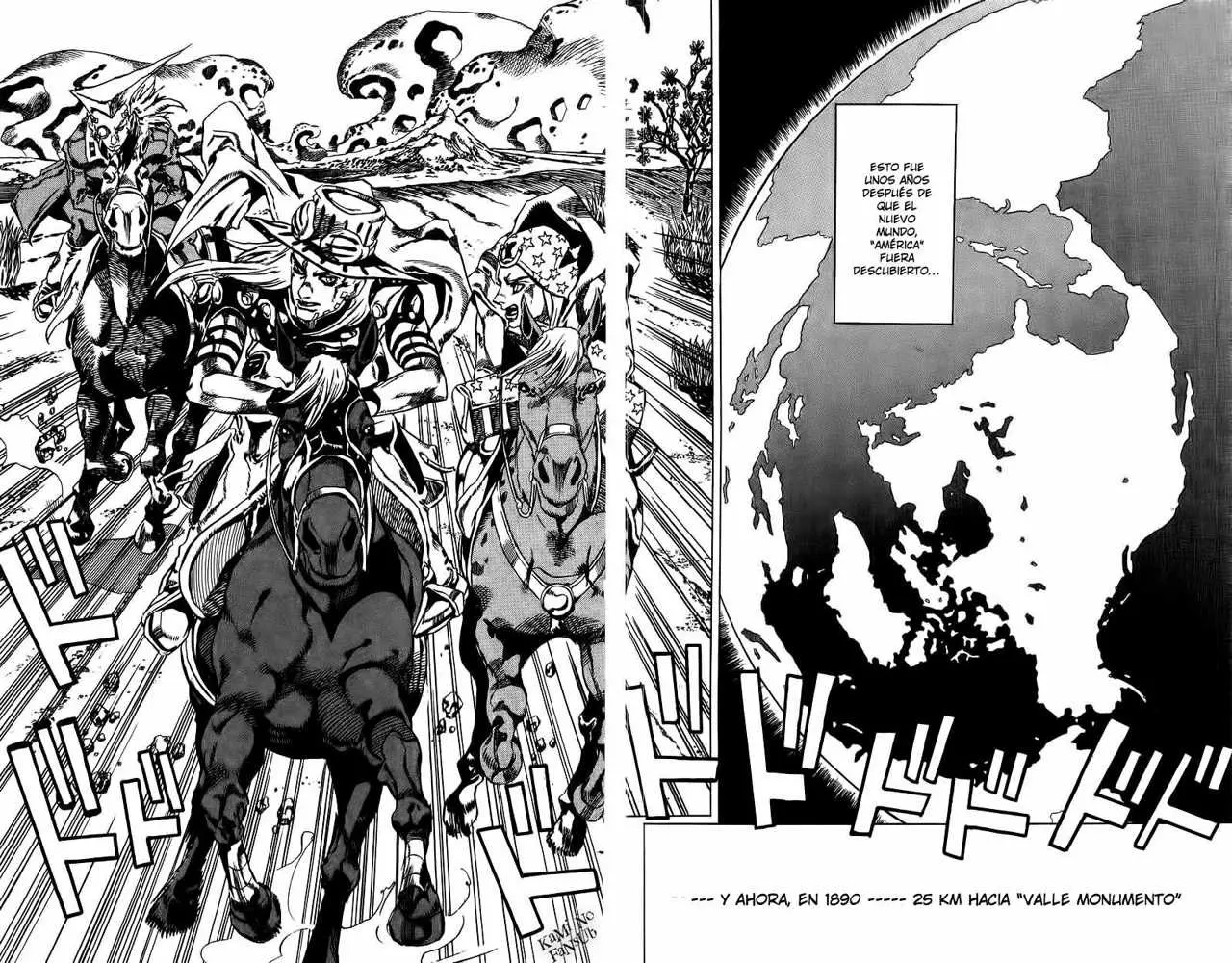 JoJo’s Bizarre Adventure – Parte 7: Steel Ball Run capítulo 25, página 6
