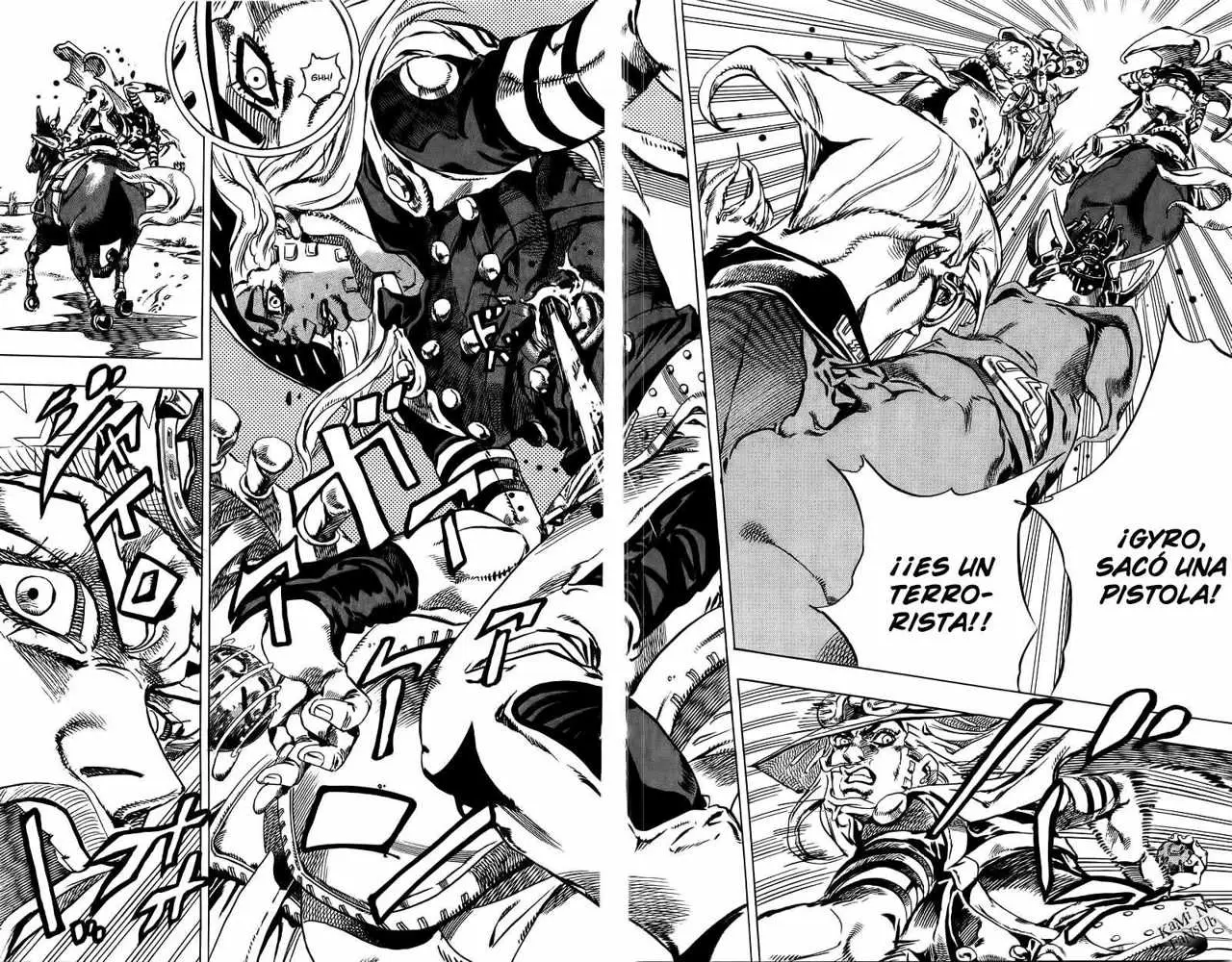 JoJo’s Bizarre Adventure – Parte 7: Steel Ball Run capítulo 25, página 9