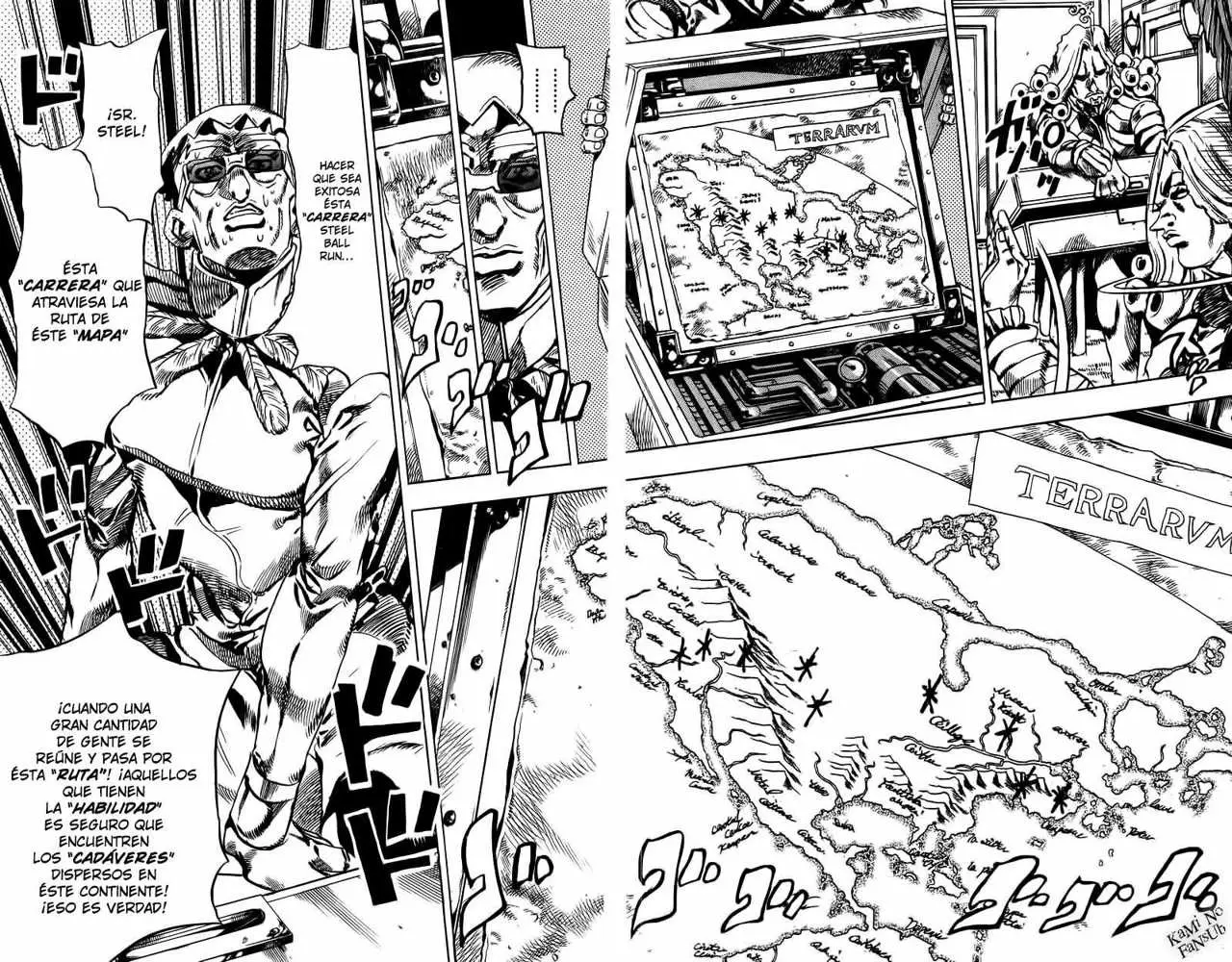 JoJo’s Bizarre Adventure – Parte 7: Steel Ball Run capítulo 25, página 34