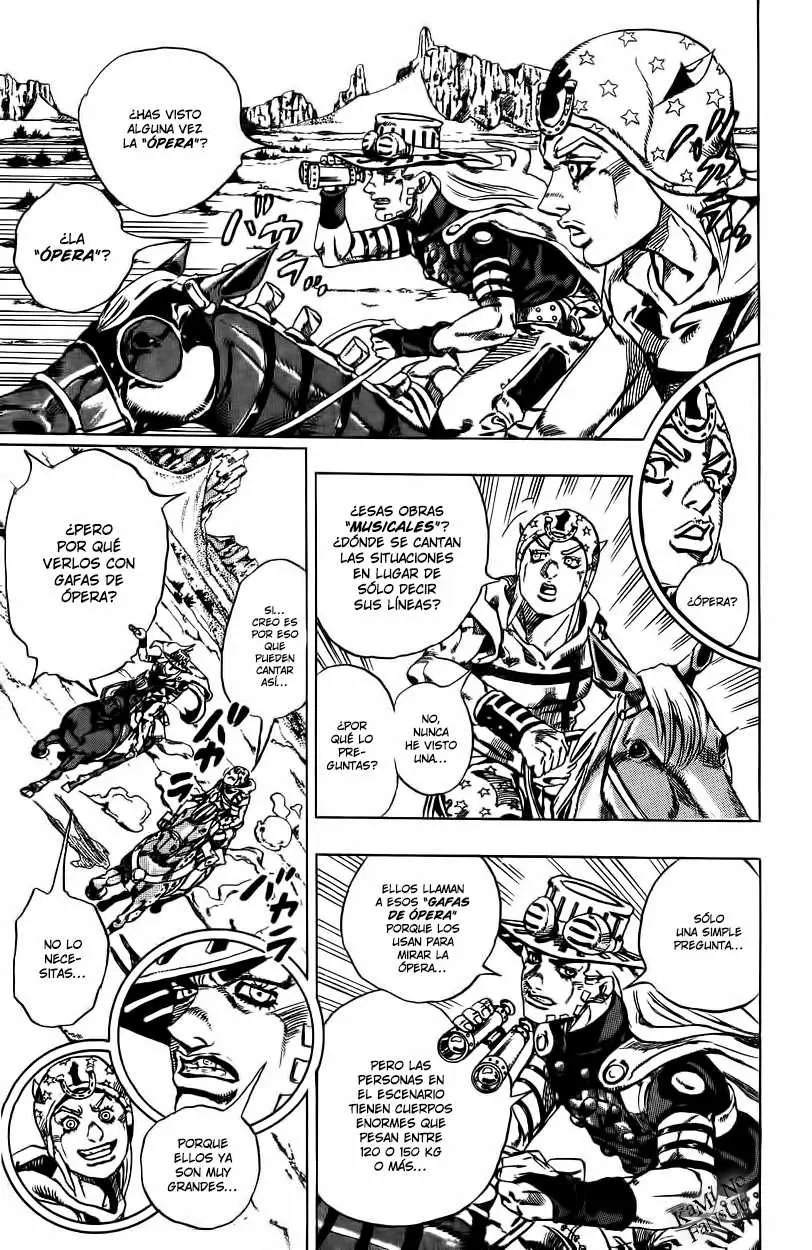 JoJo’s Bizarre Adventure – Parte 7: Steel Ball Run capítulo 25, página 42