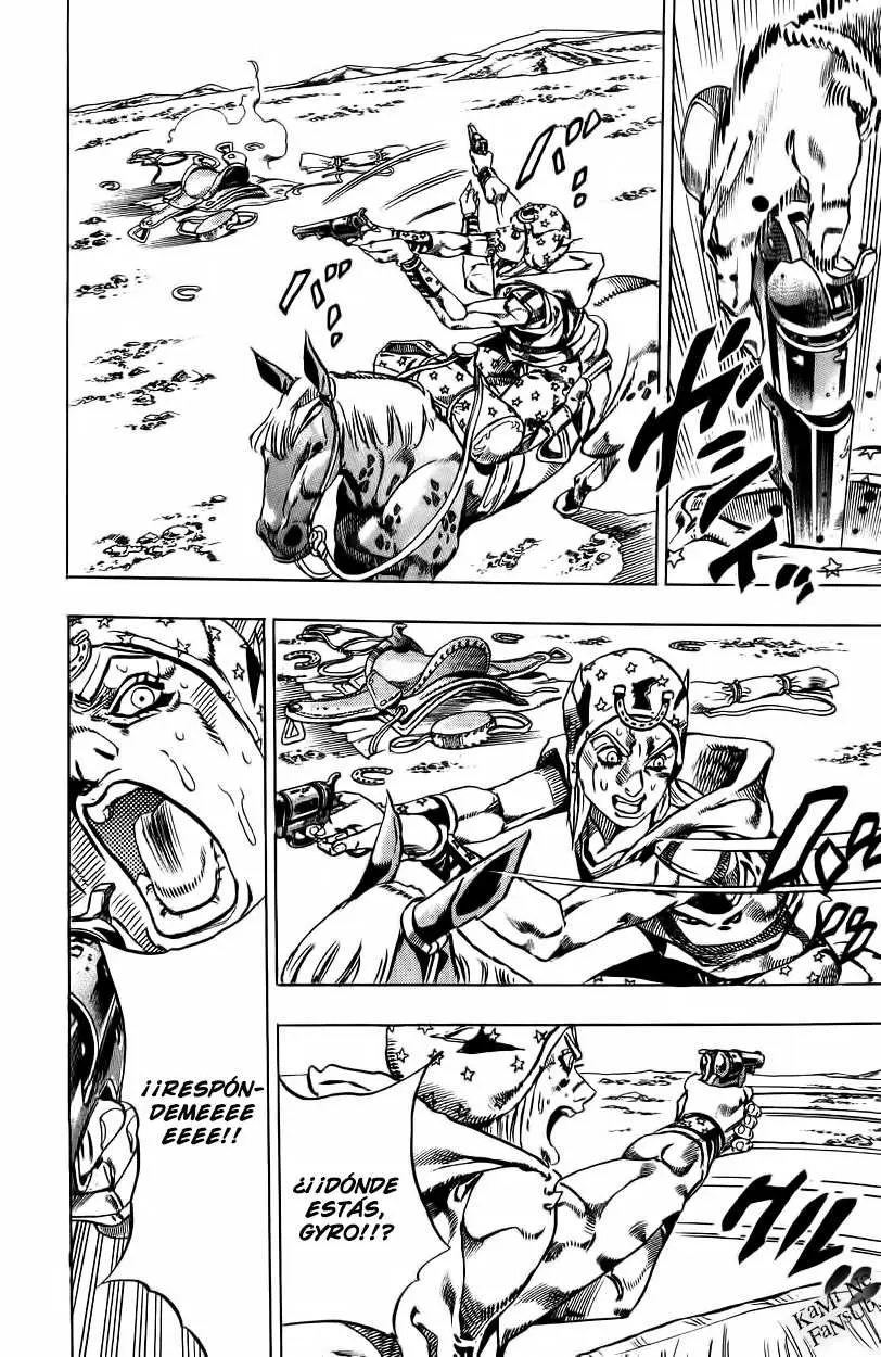 JoJo’s Bizarre Adventure – Parte 7: Steel Ball Run capítulo 25, página 51