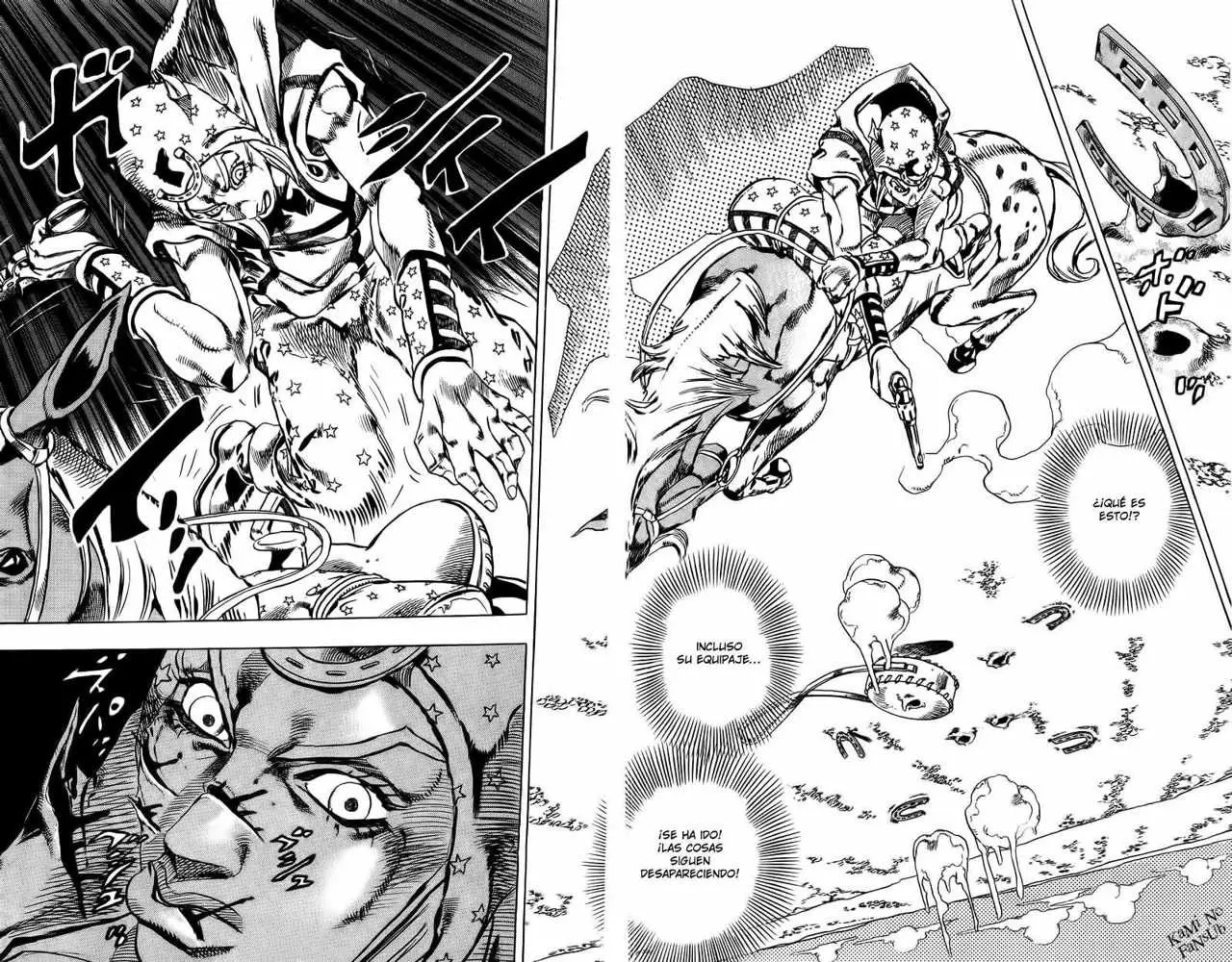 JoJo’s Bizarre Adventure – Parte 7: Steel Ball Run capítulo 25, página 53