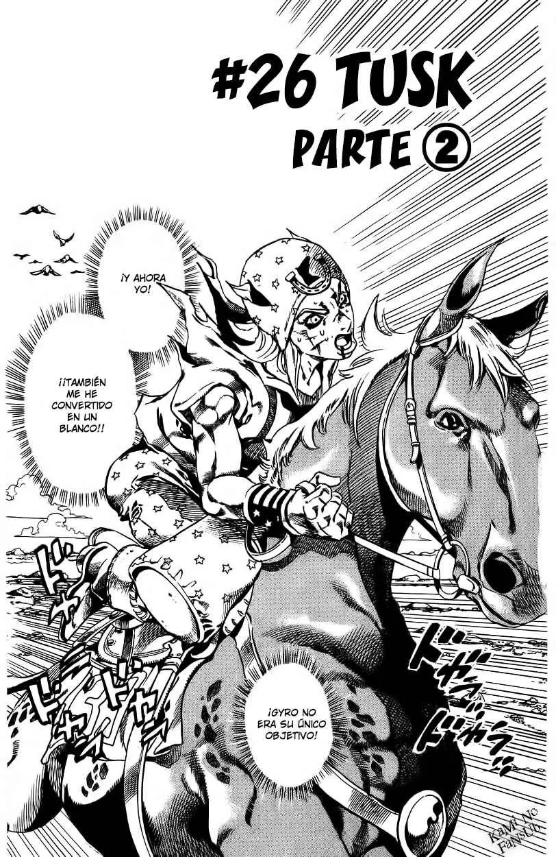 JoJo’s Bizarre Adventure – Parte 7: Steel Ball Run capítulo 26, página 2