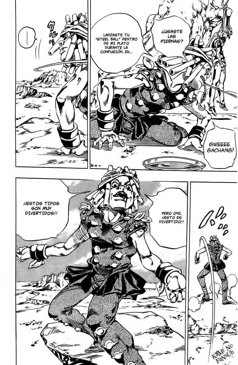 JoJo’s Bizarre Adventure – Parte 7: Steel Ball Run capítulo 26, página 50