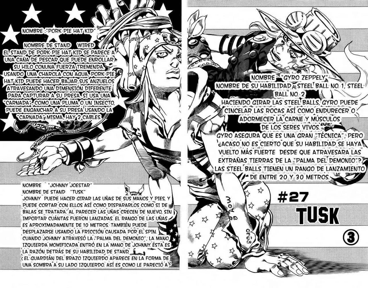 JoJo’s Bizarre Adventure – Parte 7: Steel Ball Run capítulo 27, página 3