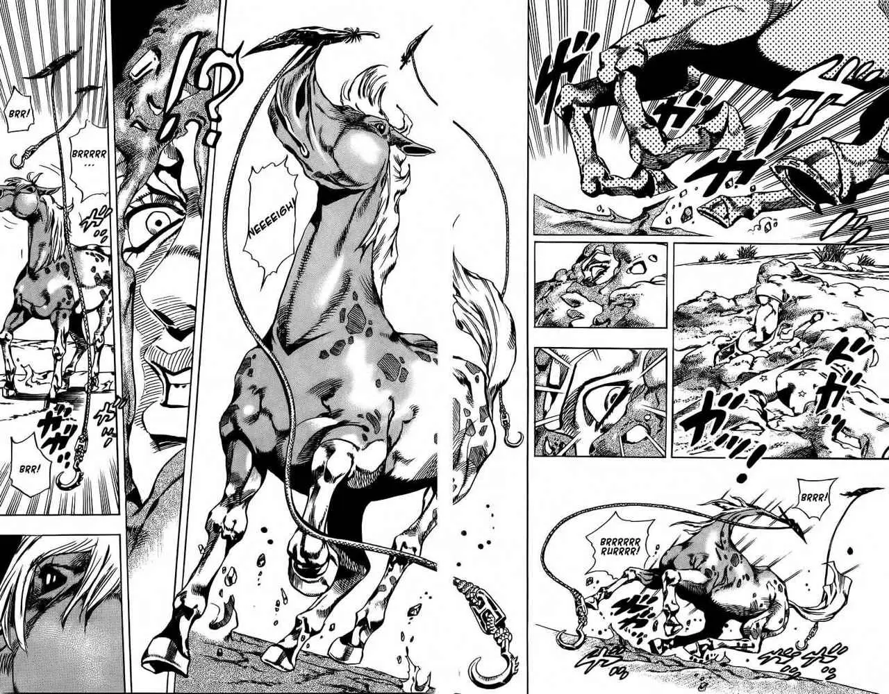 JoJo’s Bizarre Adventure – Parte 7: Steel Ball Run capítulo 27, página 10