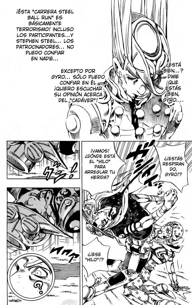 JoJo’s Bizarre Adventure – Parte 7: Steel Ball Run capítulo 27, página 22