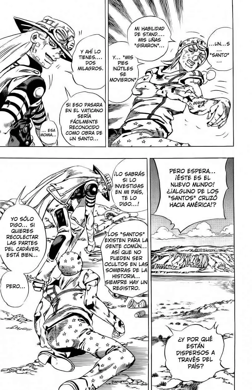 JoJo’s Bizarre Adventure – Parte 7: Steel Ball Run capítulo 27, página 51