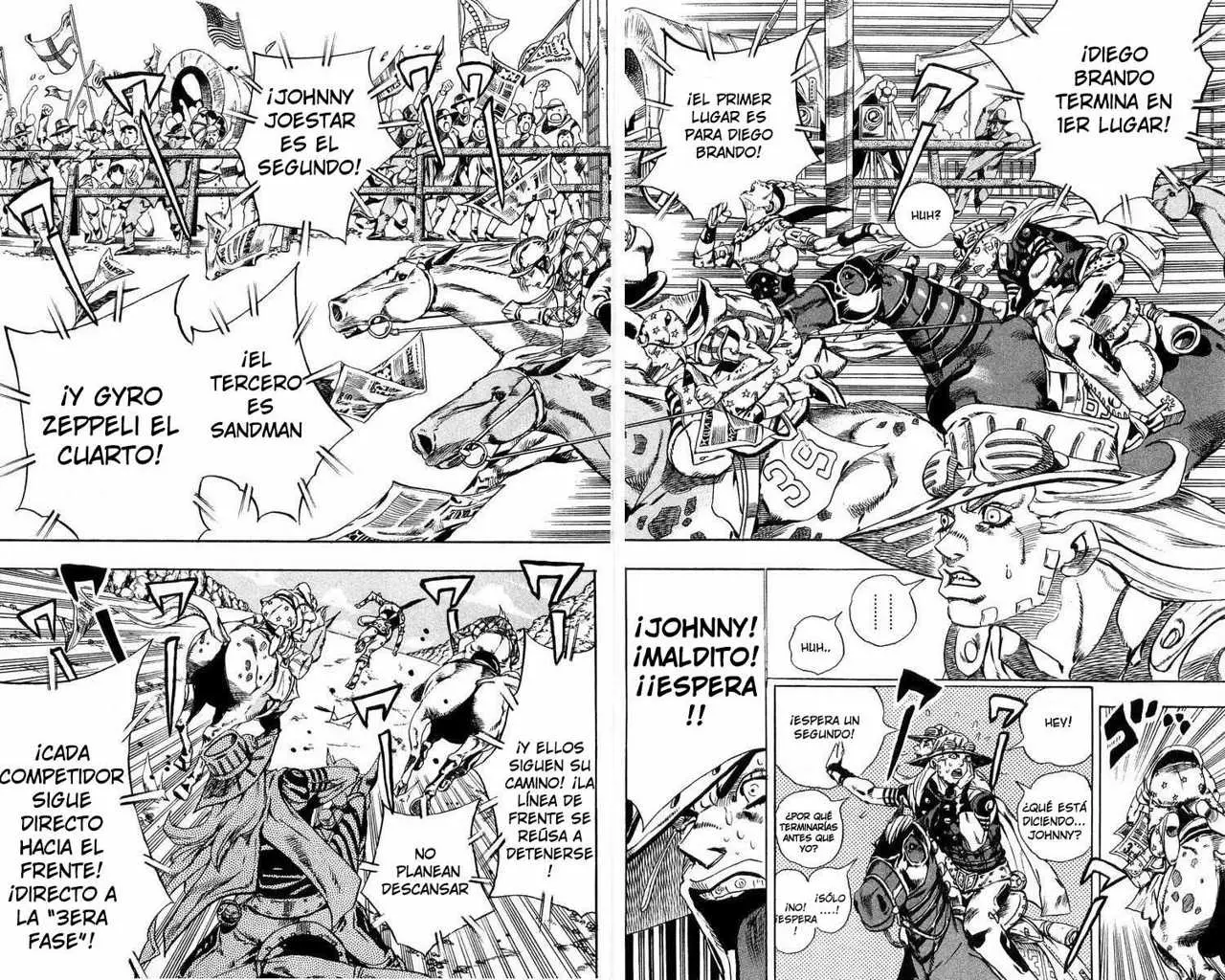 JoJo’s Bizarre Adventure – Parte 7: Steel Ball Run capítulo 28, página 10
