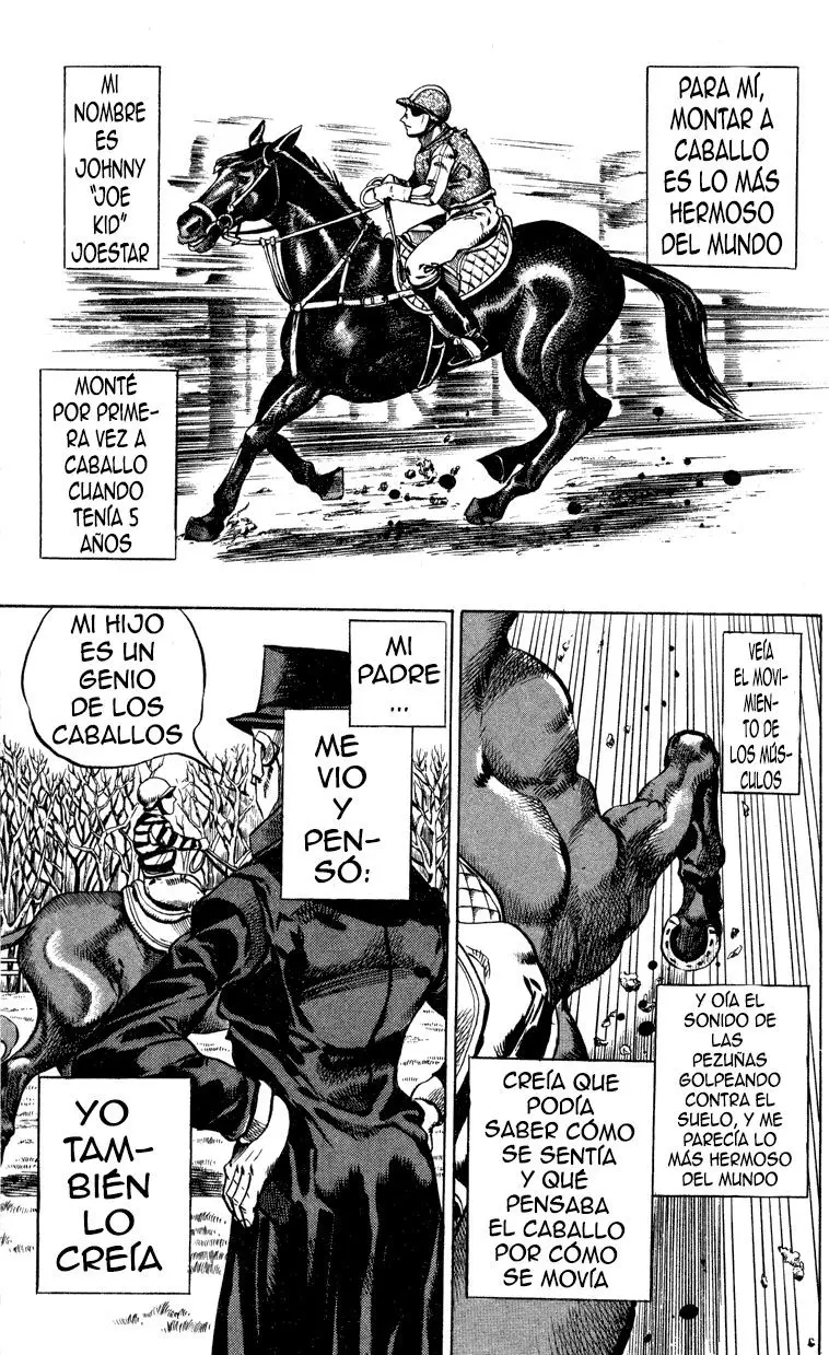 JoJo’s Bizarre Adventure – Parte 7: Steel Ball Run capítulo 3, página 3