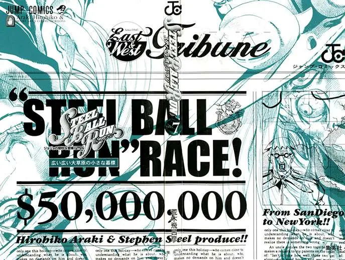 JoJo’s Bizarre Adventure – Parte 7: Steel Ball Run capítulo 31, página 3