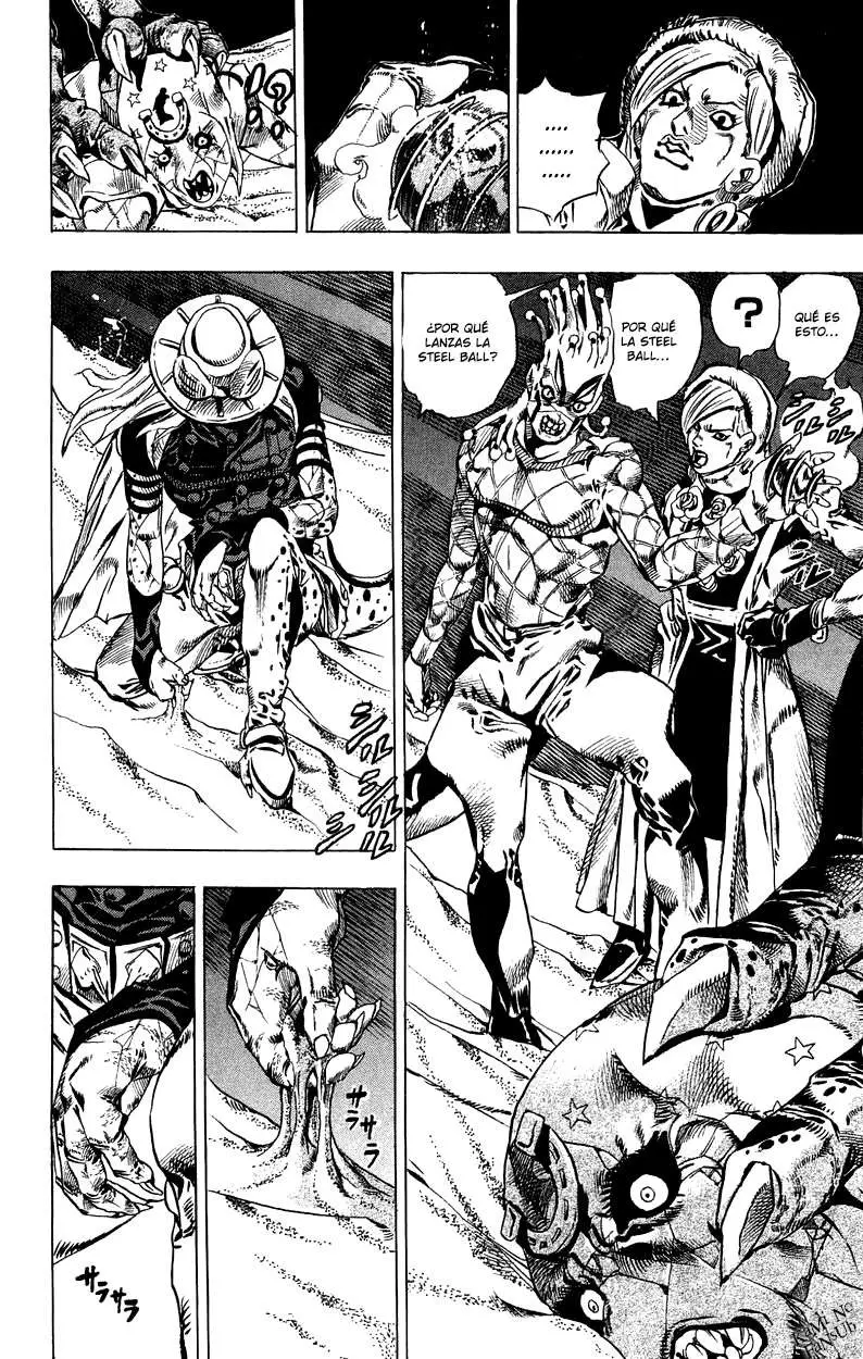JoJo’s Bizarre Adventure – Parte 7: Steel Ball Run capítulo 31, página 25